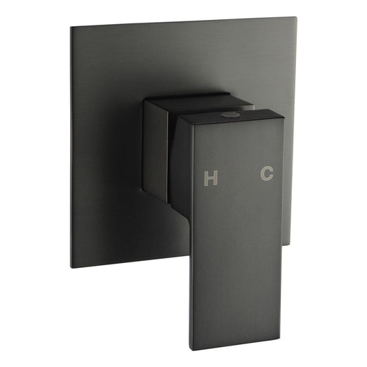 Gun Metal Grey Shower Wall Mixer