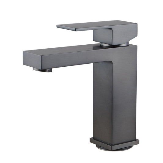 Gun Metal Grey Black Basin Mixer Tap