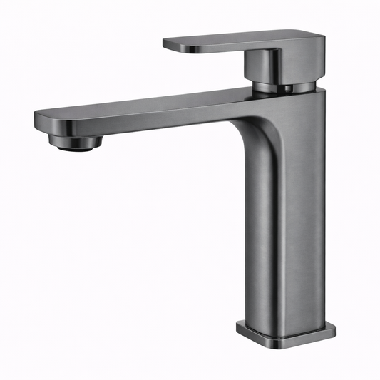 IVANO Series Gun Metal Short Basin Mixer