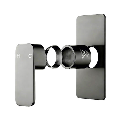 IVANO Series Gum Metal Wall Mixer Trim Kit (match CLPM)