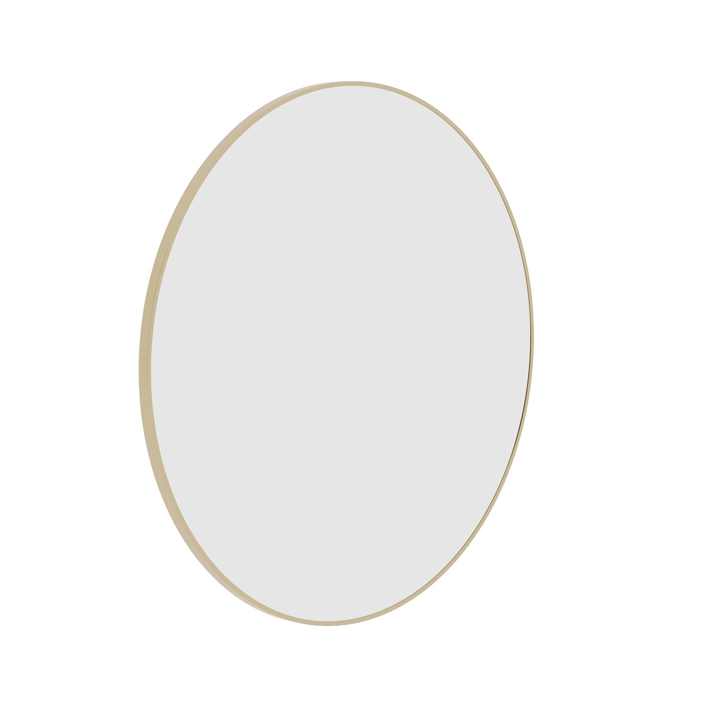 Georgia Round Gold Framed Mirror - 900mmØ