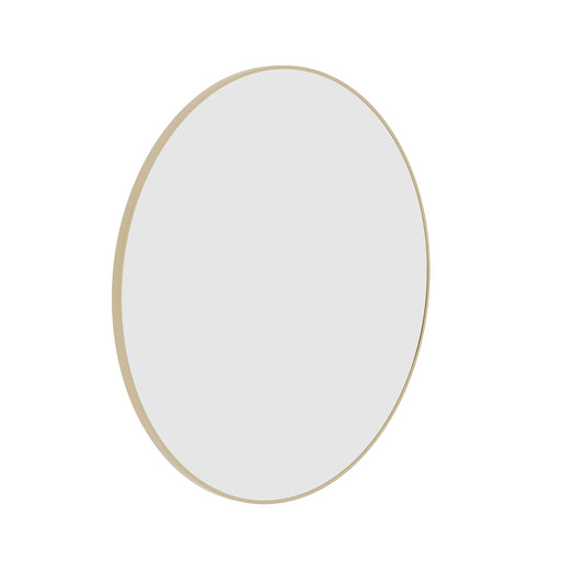 Georgia Round Gold Framed Mirror - 900mmØ