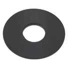 80mm Gun Metal Grey Round Cover Plate For Wall Mixer / Diverter Bottom Part / Wall Spout