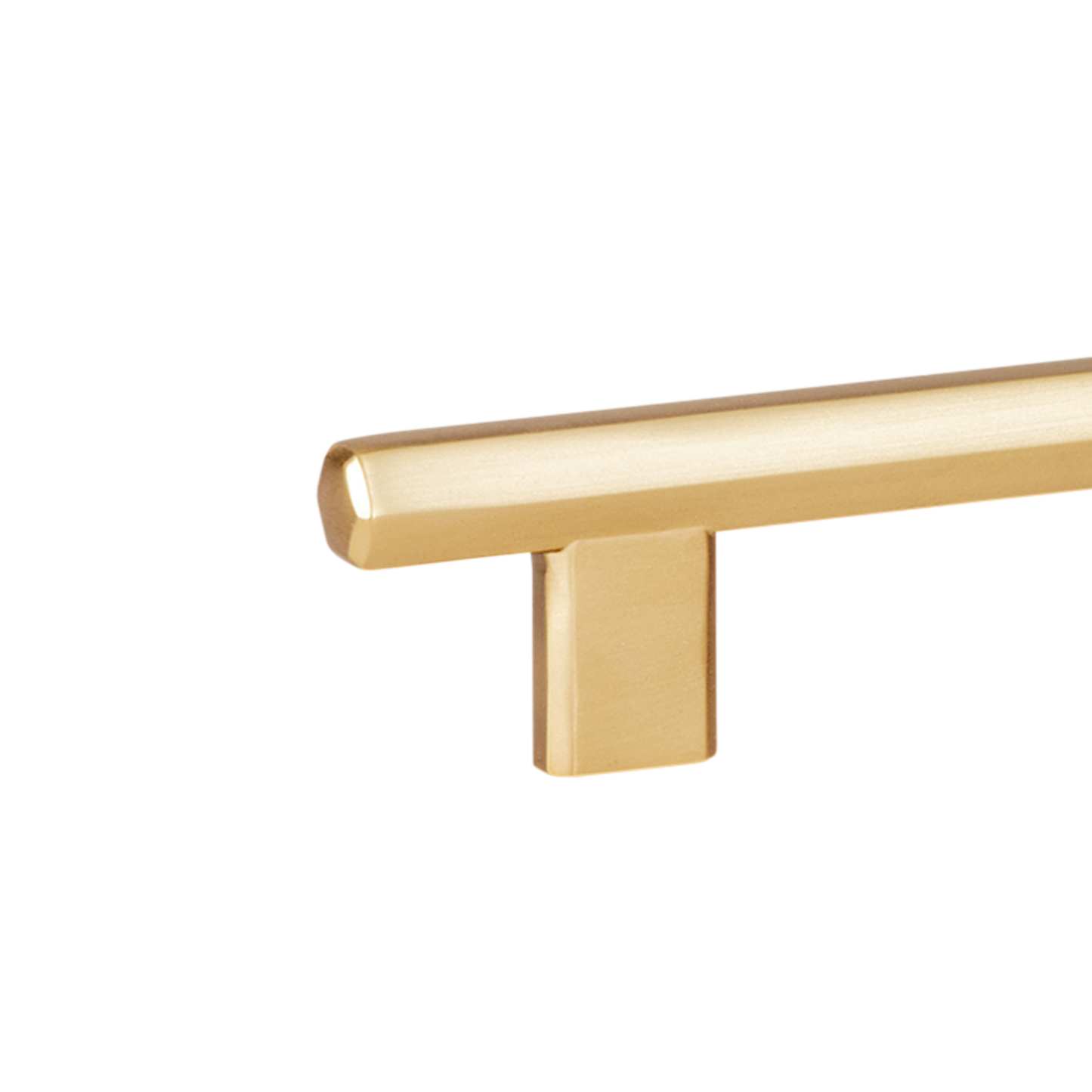 Momo Hendrix Bar Pull 160mm in Brushed Satin Brass (2)