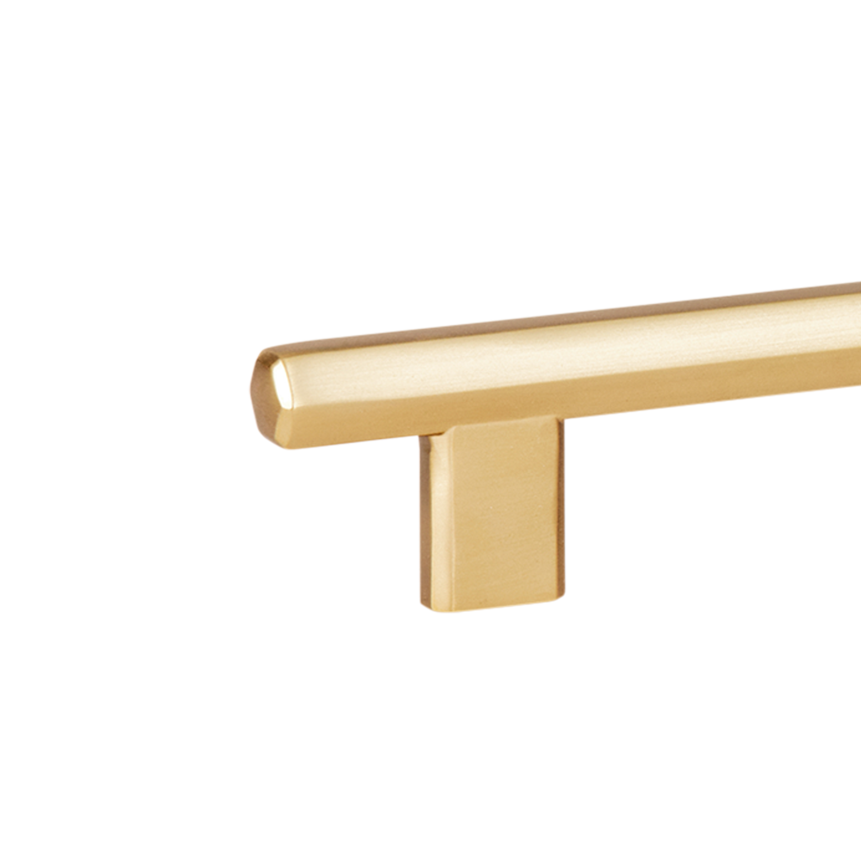 Momo Hendrix Bar Pull 160mm in Brushed Satin Brass (2)
