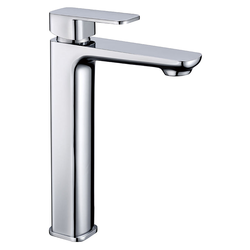 Solace Tall Basin Mixer in Sterling Chrome