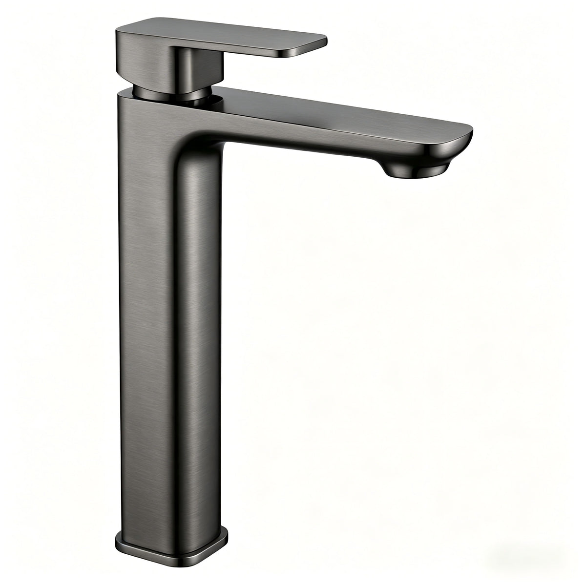 Solace Tall Basin Mixer in Forged Gunmetal