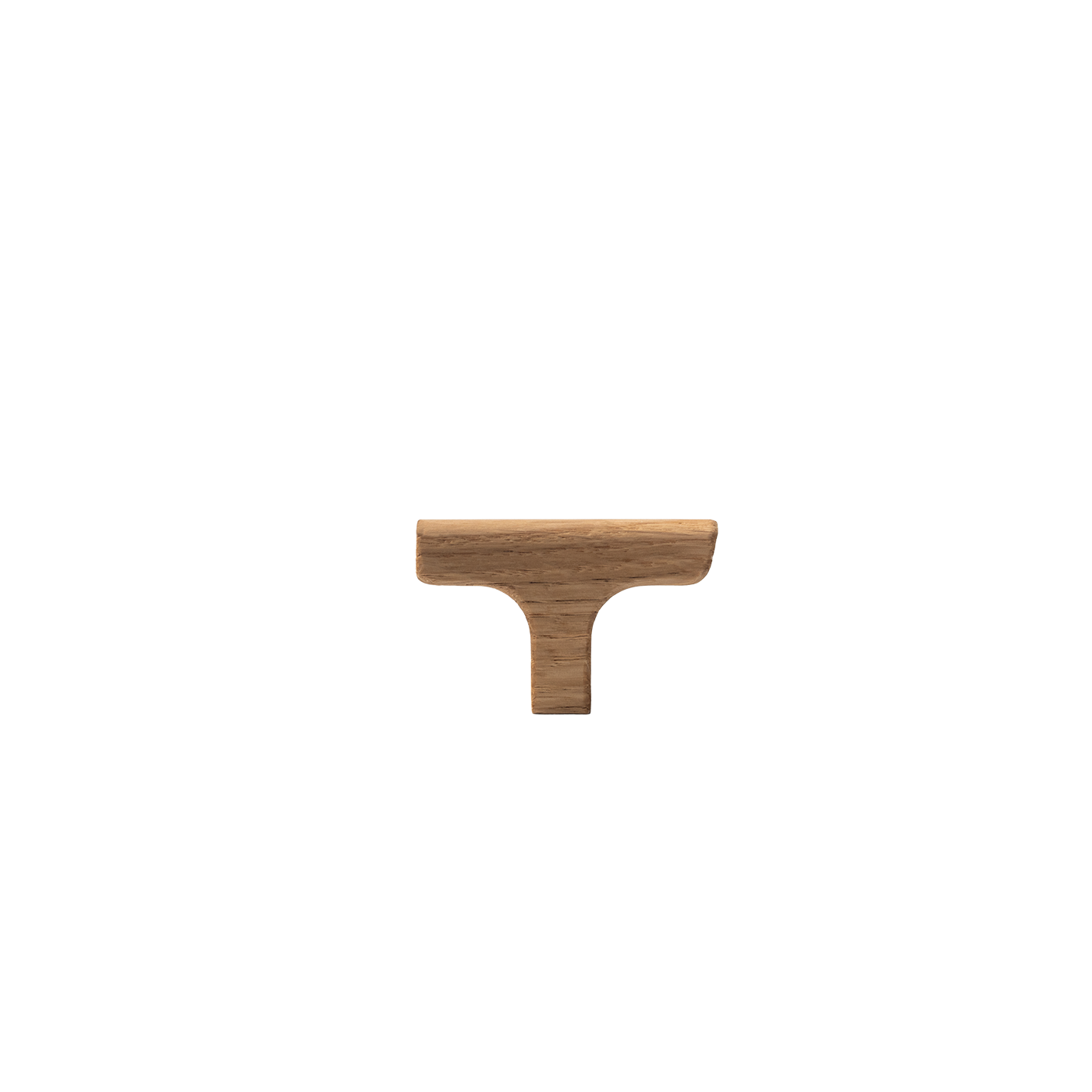 Momo Hinoki Wood T Knob 60mm in Oak (1)
