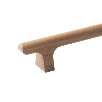 Momo Hinoki Wood D Handle 160mm in Oak (2)