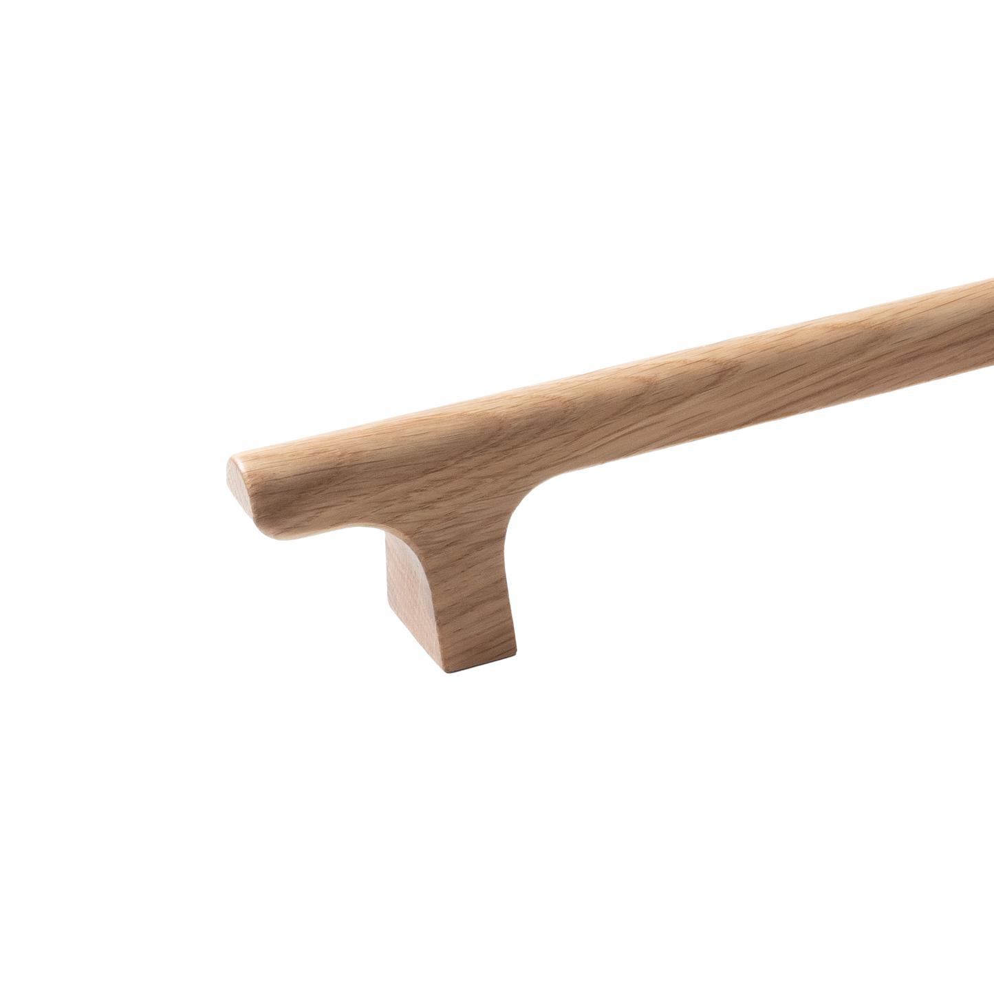 Momo Hinoki Big Wood D Handle 416mm in Oak (2)