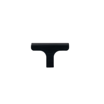 Momo Hinoki T Knob 60mm in Brushed Black (1)