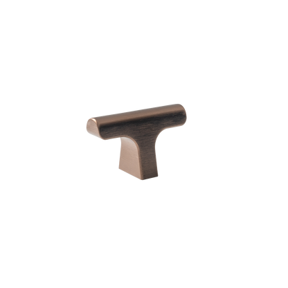 Momo Hinoki T Knob 60mm in Brushed Bronze