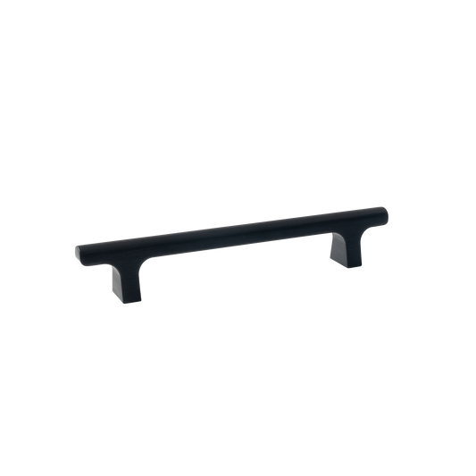 Momo Hinoki D Handle 160mm in Brushed Black