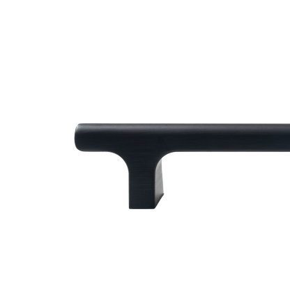 Momo Hinoki D Handle 160mm in Brushed Black (2)