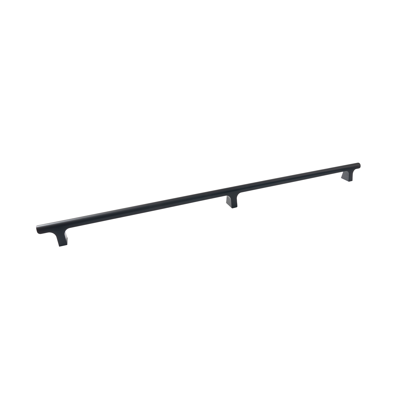 Momo Hinoki Big D Handle 832mm in Brushed Black