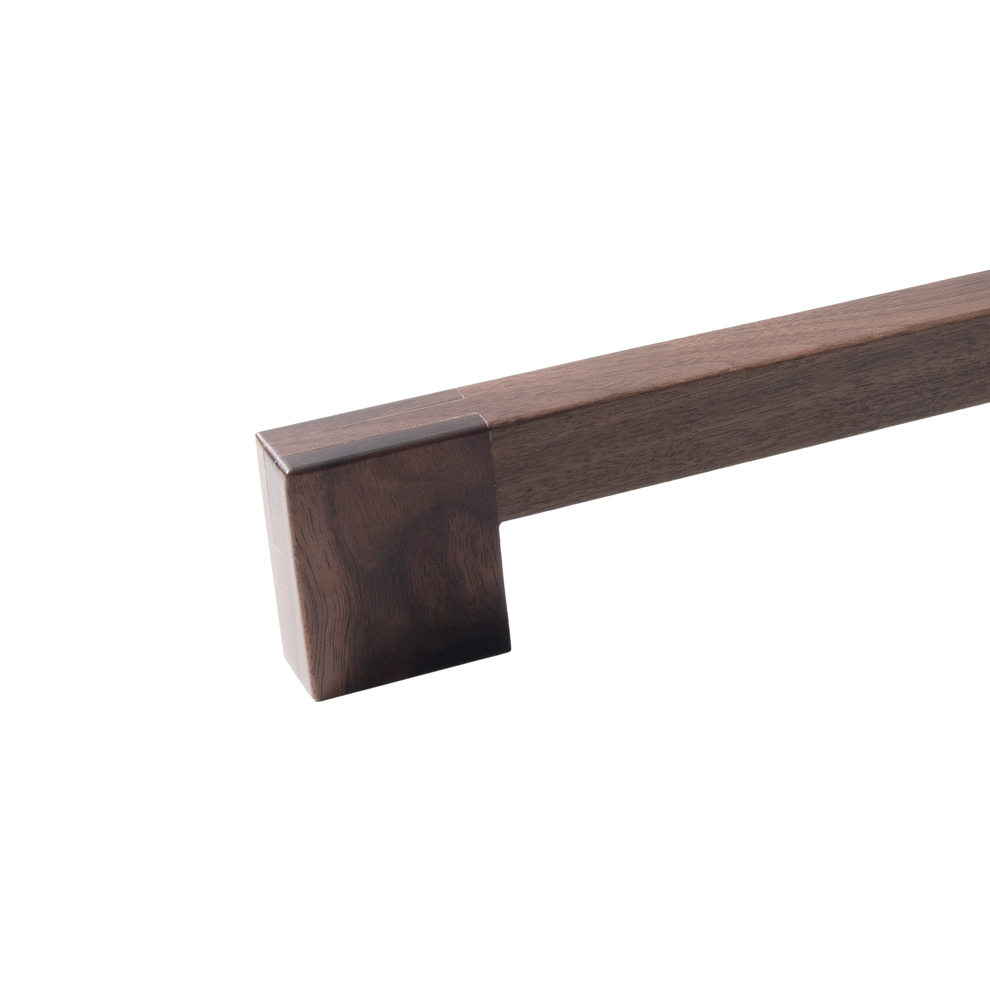 Momo Hako Big Back to Back Door Pull Set 480mm in Walnut (2)