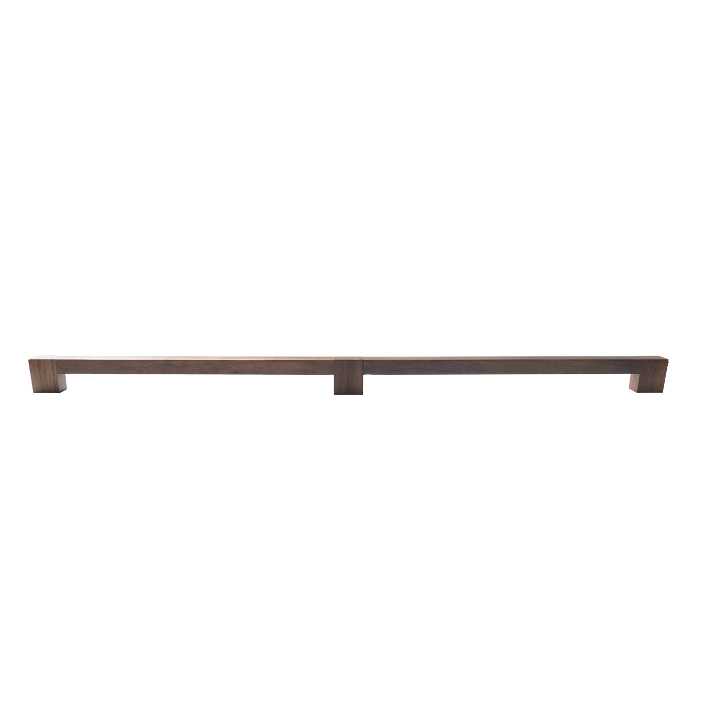 Momo Hako Big Back to Back Door Pull Set 960mm in Walnut (1)