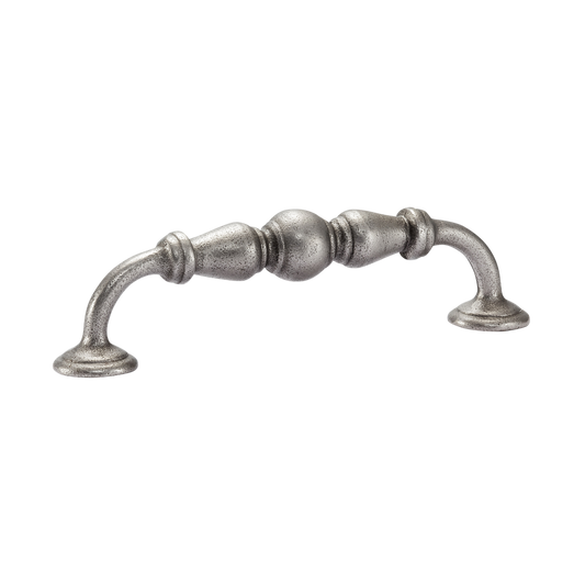 Momo Bordeaux D Handle 128mm In Pewter