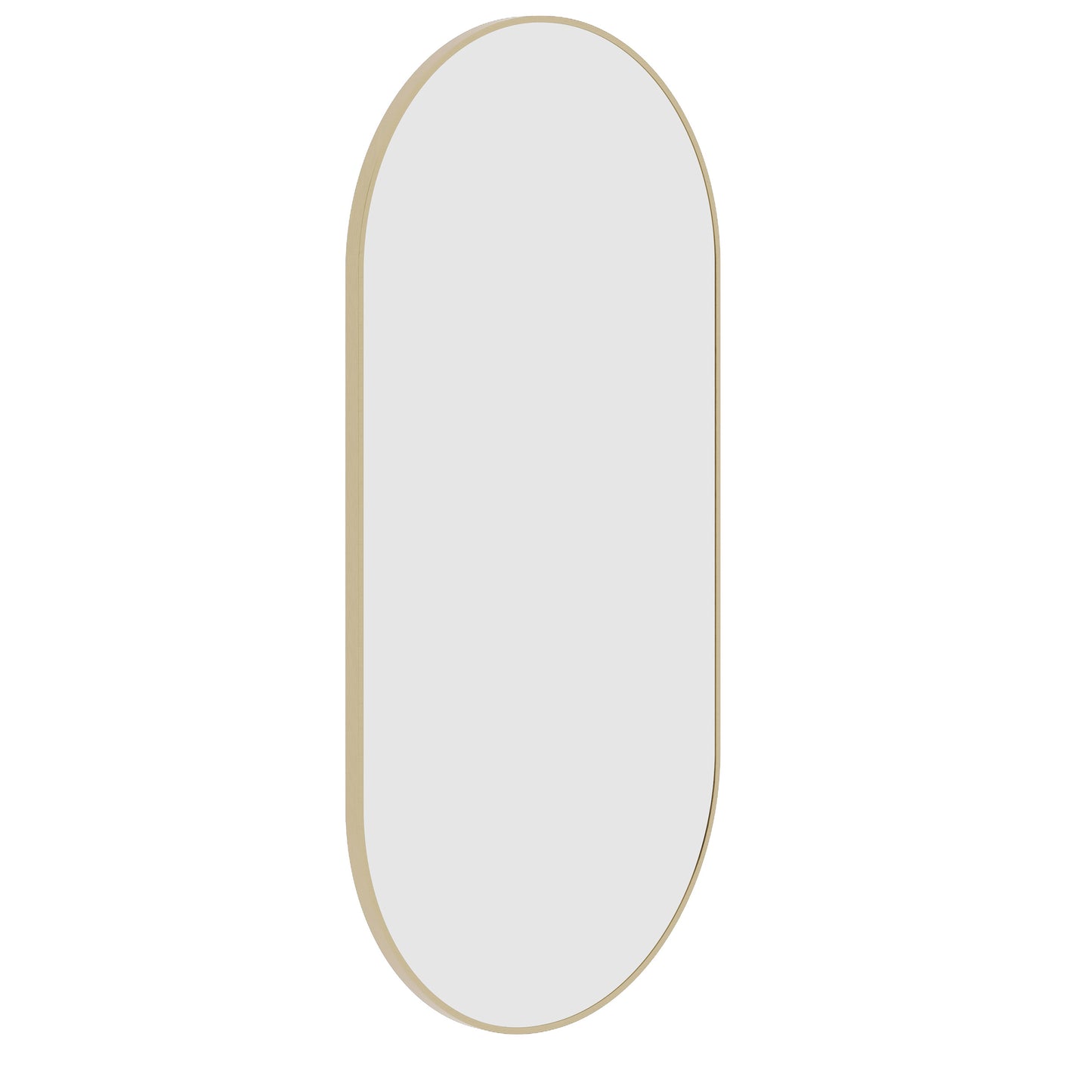 Havana Pill Gold Framed Mirror