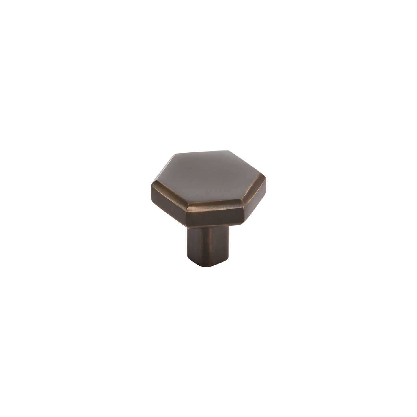 Momo Hendrix Round Knob 32mm in Antique Brass