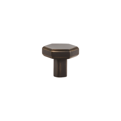 Momo Hendrix Round Knob 32mm in Antique Brass (1)