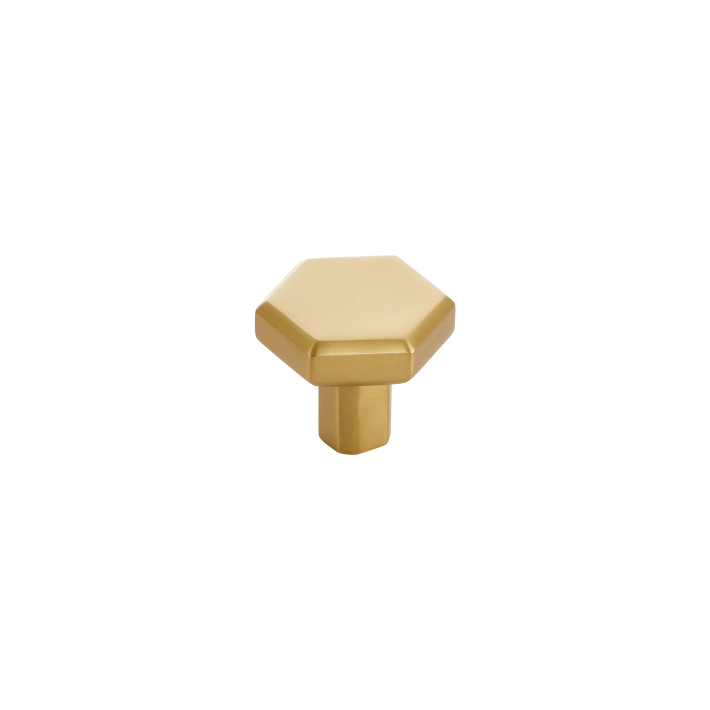Momo Hendrix Round Knob 32mm in Brushed Satin Brass