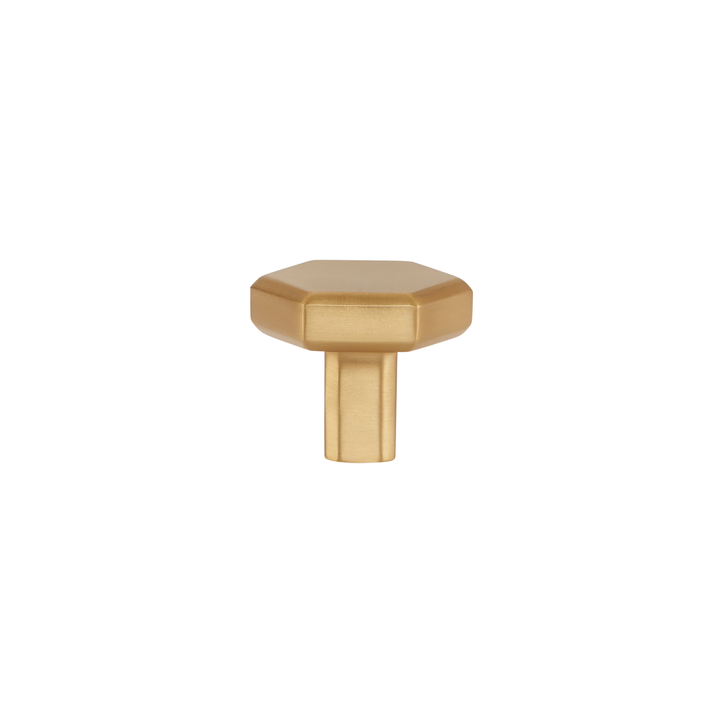 Momo Hendrix Round Knob 32mm in Brushed Satin Brass (1)