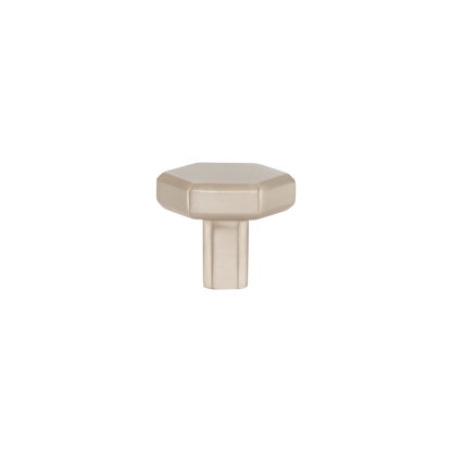 Momo Hendrix Round Knob 32mm in Dull Brushed Nickel (1)