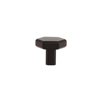 Momo Hendrix Round Knob 32mm in Matt Black (1)