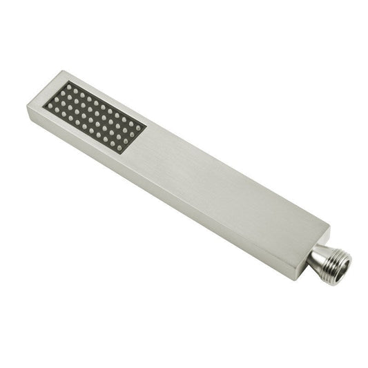Esperia Square Solid Brass Brushed Nickel Hand Shower Spray