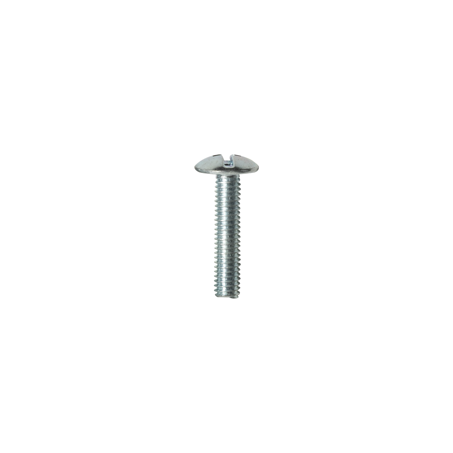 Handle Screws, Raised Head Phillips, Slotted Combination Drive, M4 x 22mm, Box of 100 in Zinc Plated