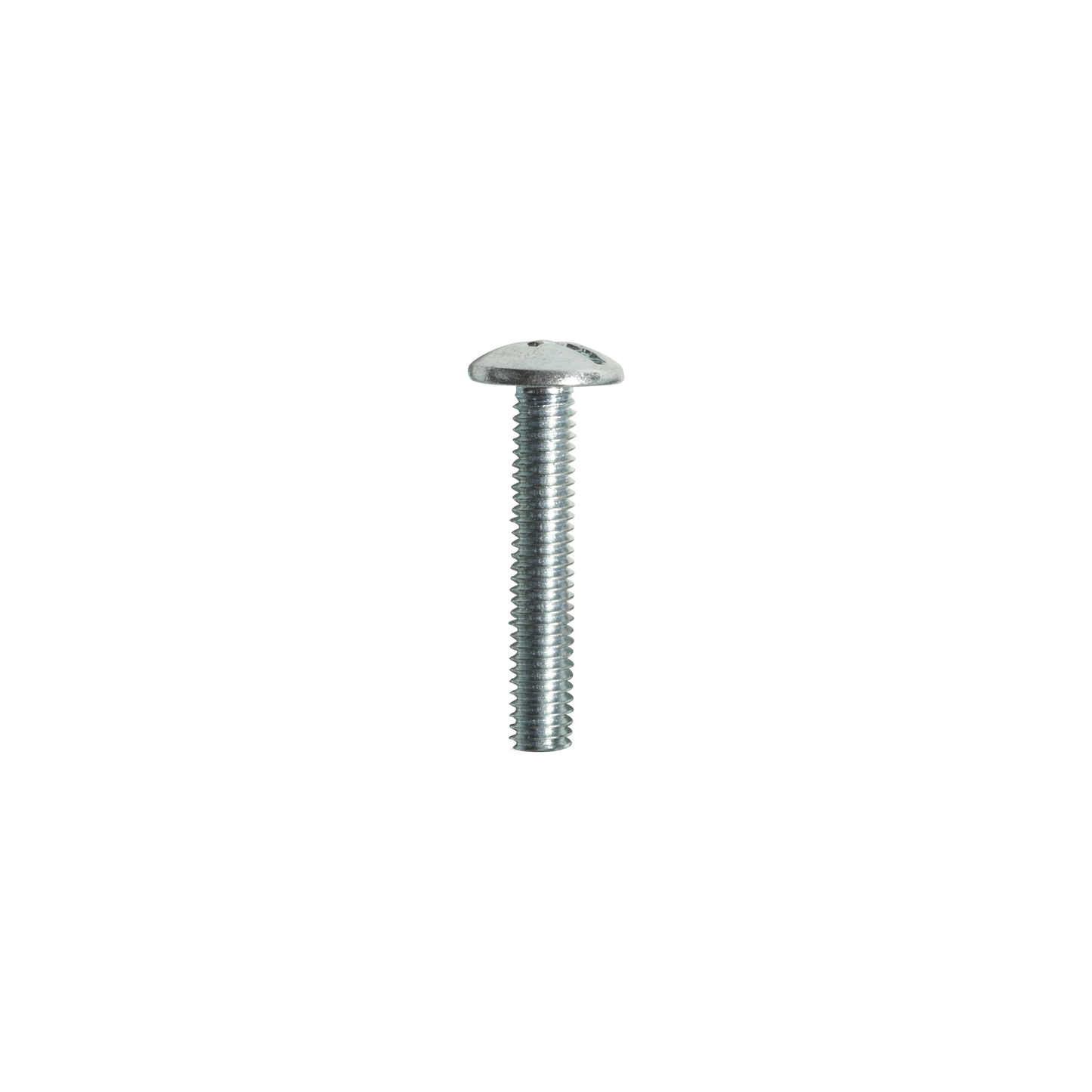 Handle Screws, Raised Head Phillips, Slotted Combination Drive, M4 x 25mm, Box of 100 in Zinc Plated