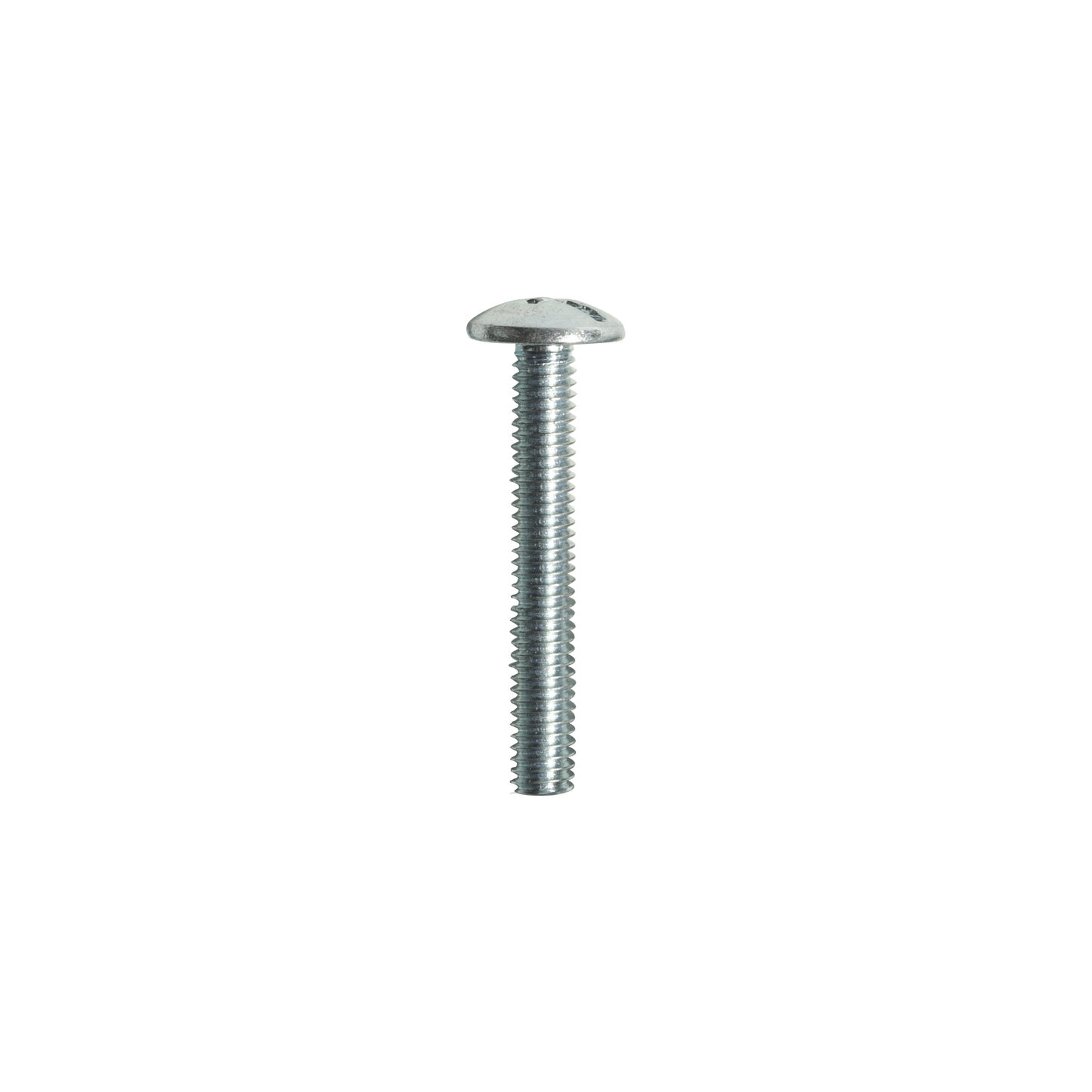 Handle Screws, Raised Head Phillips, Slotted Combination Drive, M4 x 28mm, Box of 100 in Zinc Plated
