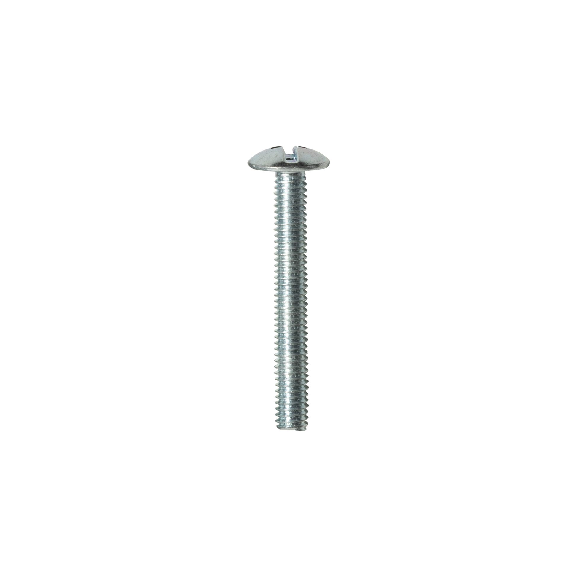 Handle Screws, Raised Head Phillips, Slotted Combination Drive, M4 x 30mm, Box of 100 in Zinc Plated