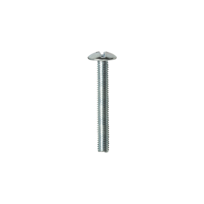 Handle Screws, Raised Head Phillips, Slotted Combination Drive, M4 x 30mm, Box of 100 in Zinc Plated