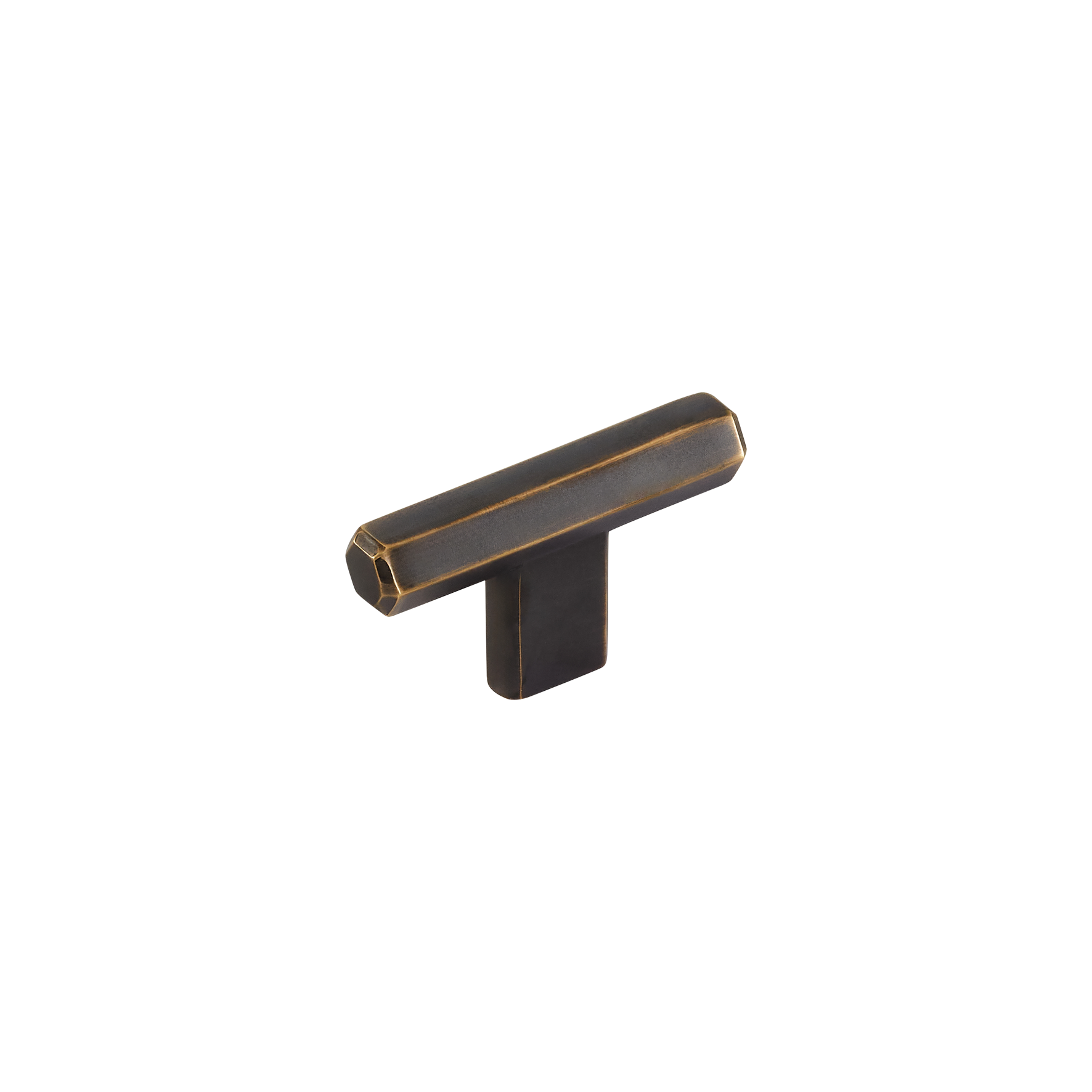 Momo Hendrix T Knob 60mm in Antique Brass
