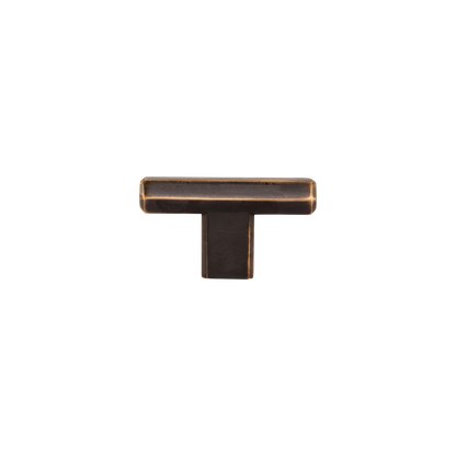 Momo Hendrix T Knob 60mm in Antique Brass (1)