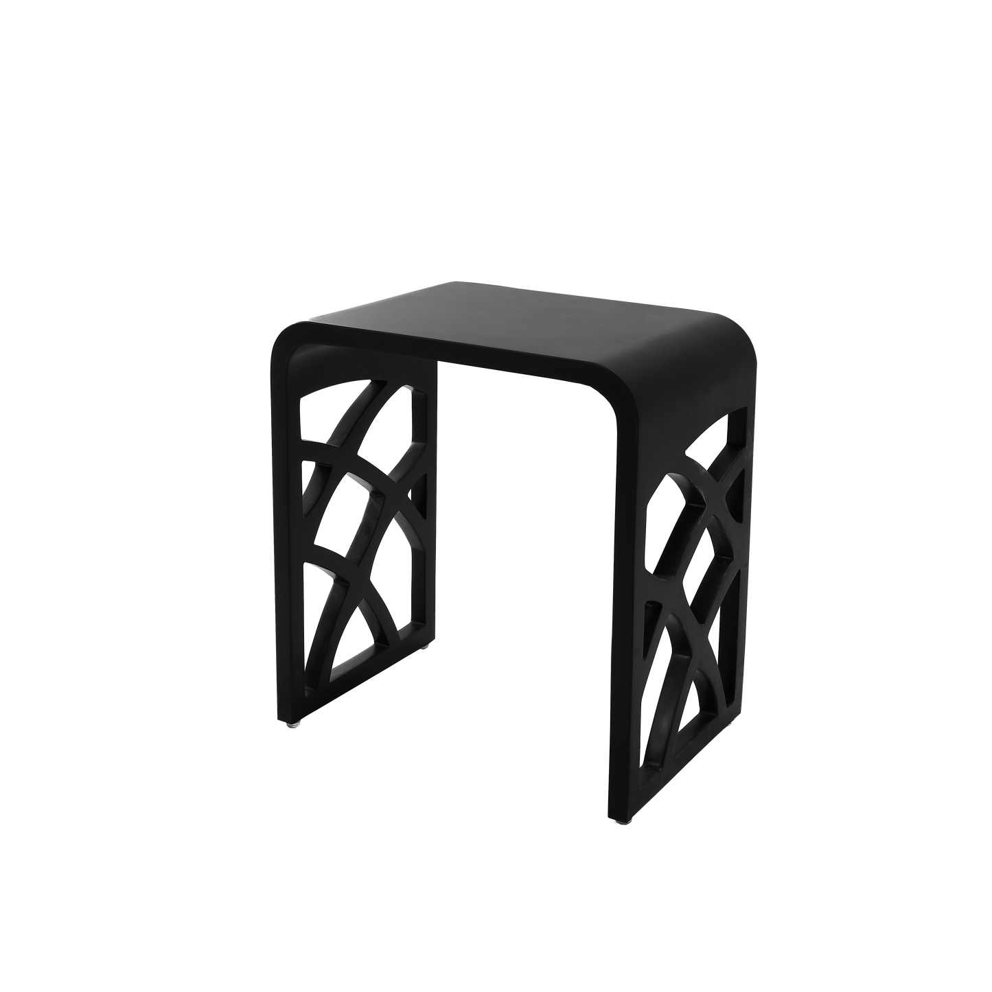 Ivy Shower Stool 400x270mm - Black