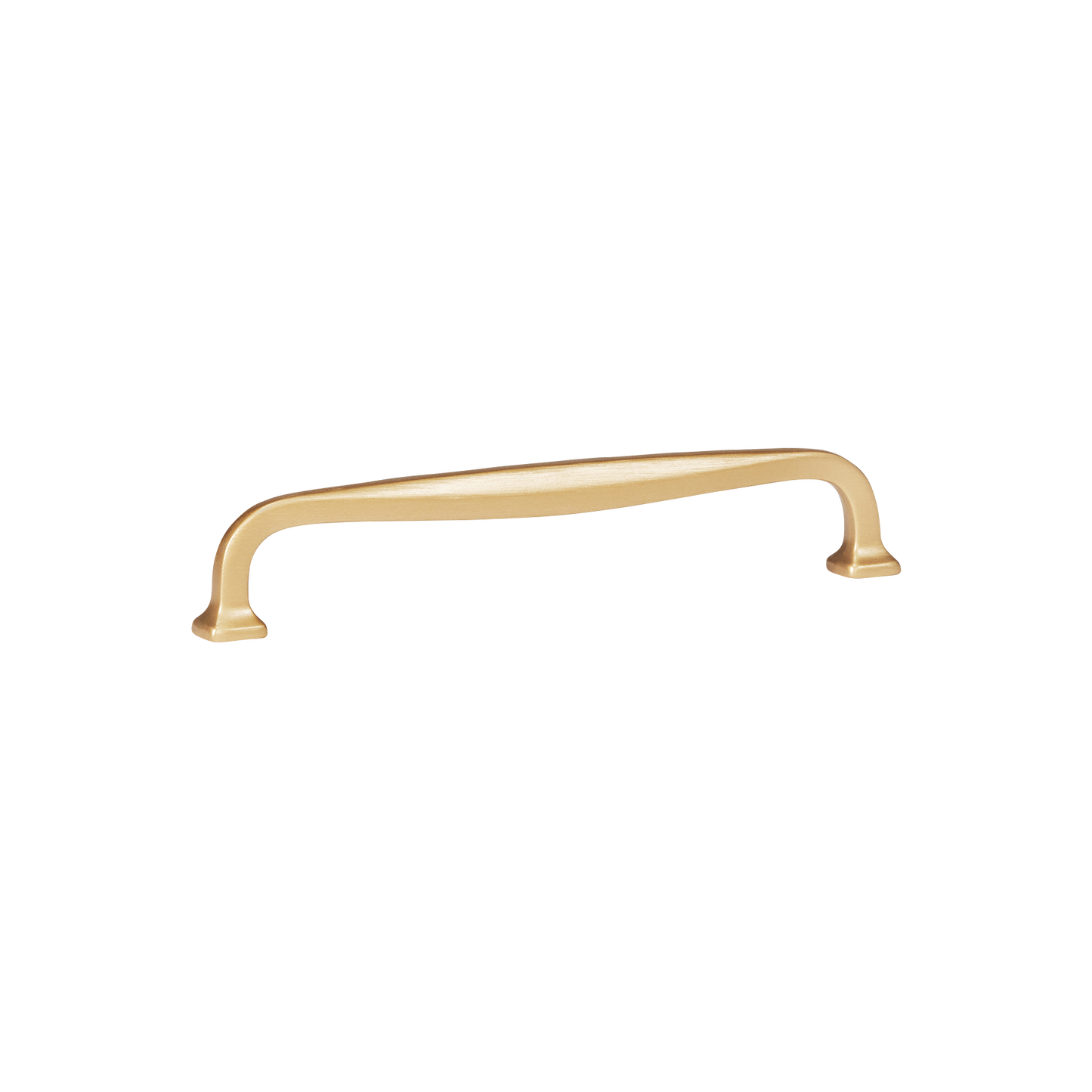 Momo Jago D Handle 160mm In Satin Brass