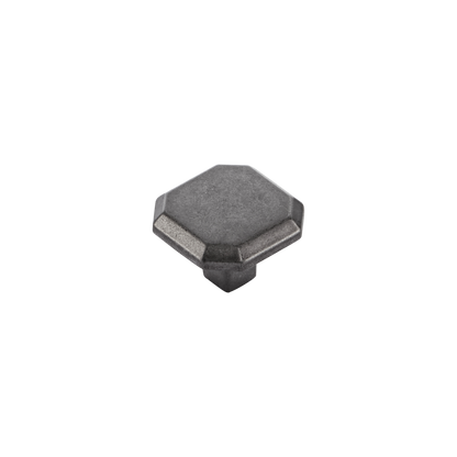 Momo Jago Round Knob 32mm in Antique Pewter