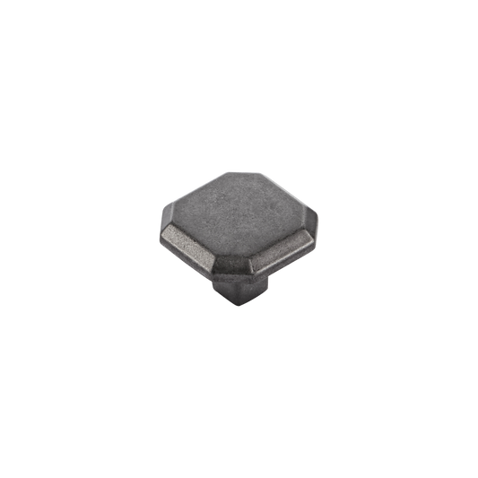Momo Jago Round Knob 32mm in Antique Pewter