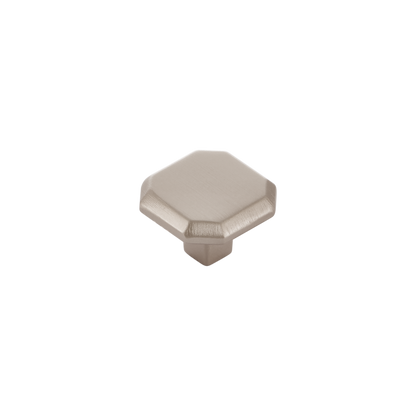 Momo Jago Round Knob 32mm in Brushed Nickel