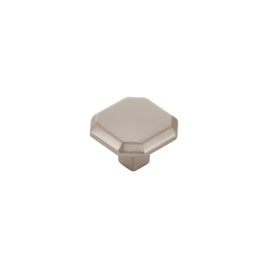 Momo Jago Round Knob 32mm in Brushed Nickel