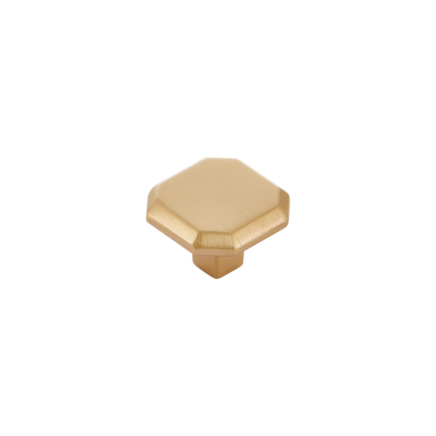 Momo Jago Round Knob 32mm in Satin Brass