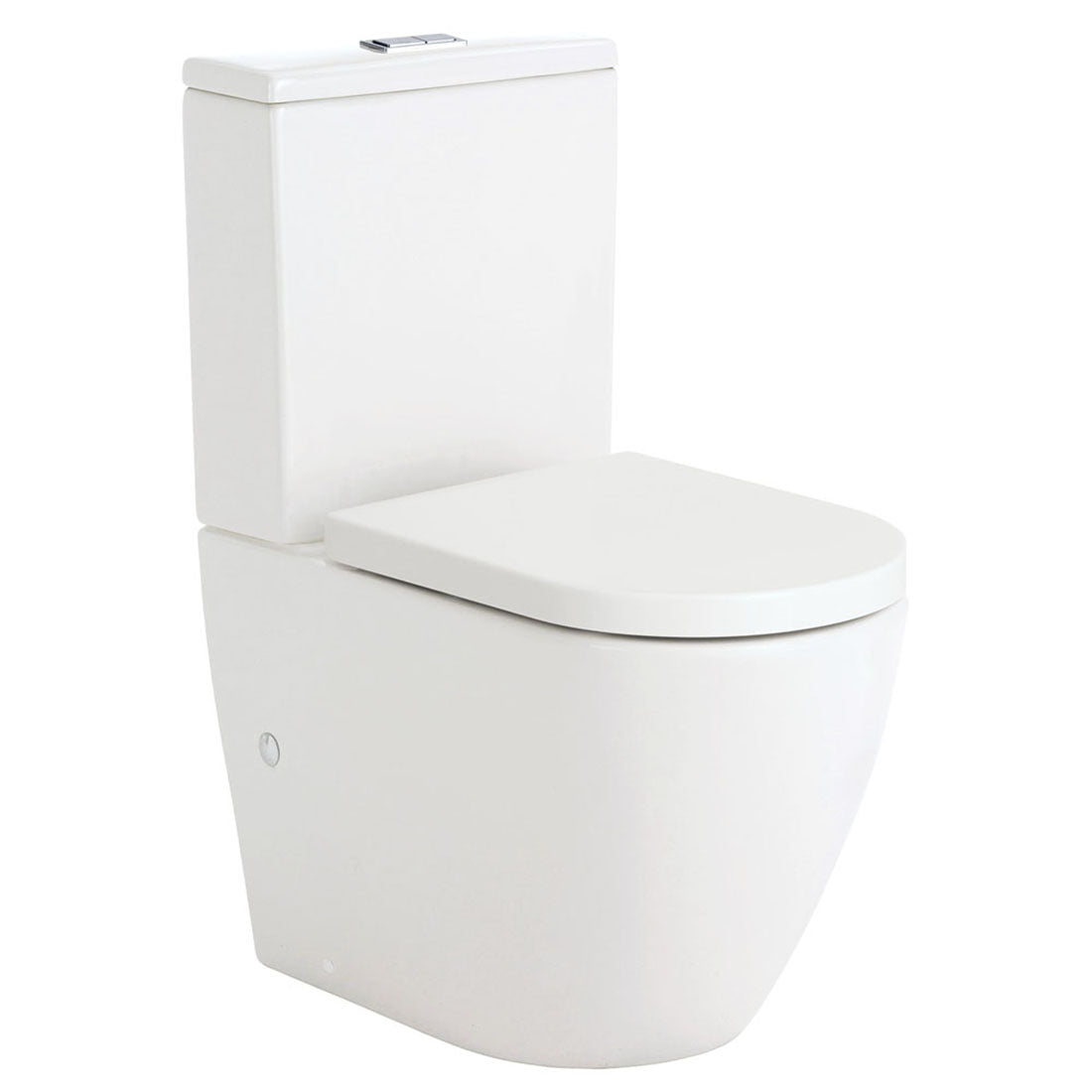 Fienza Koko Tornado Flush Back-to-Wall Toilet Suite, P-Trap