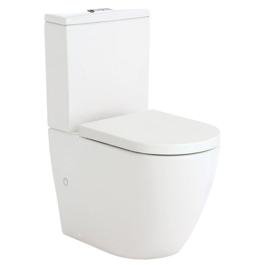 Fienza Koko Tornado Flush Back-to-Wall Toilet Suite, S-Trap 160-230