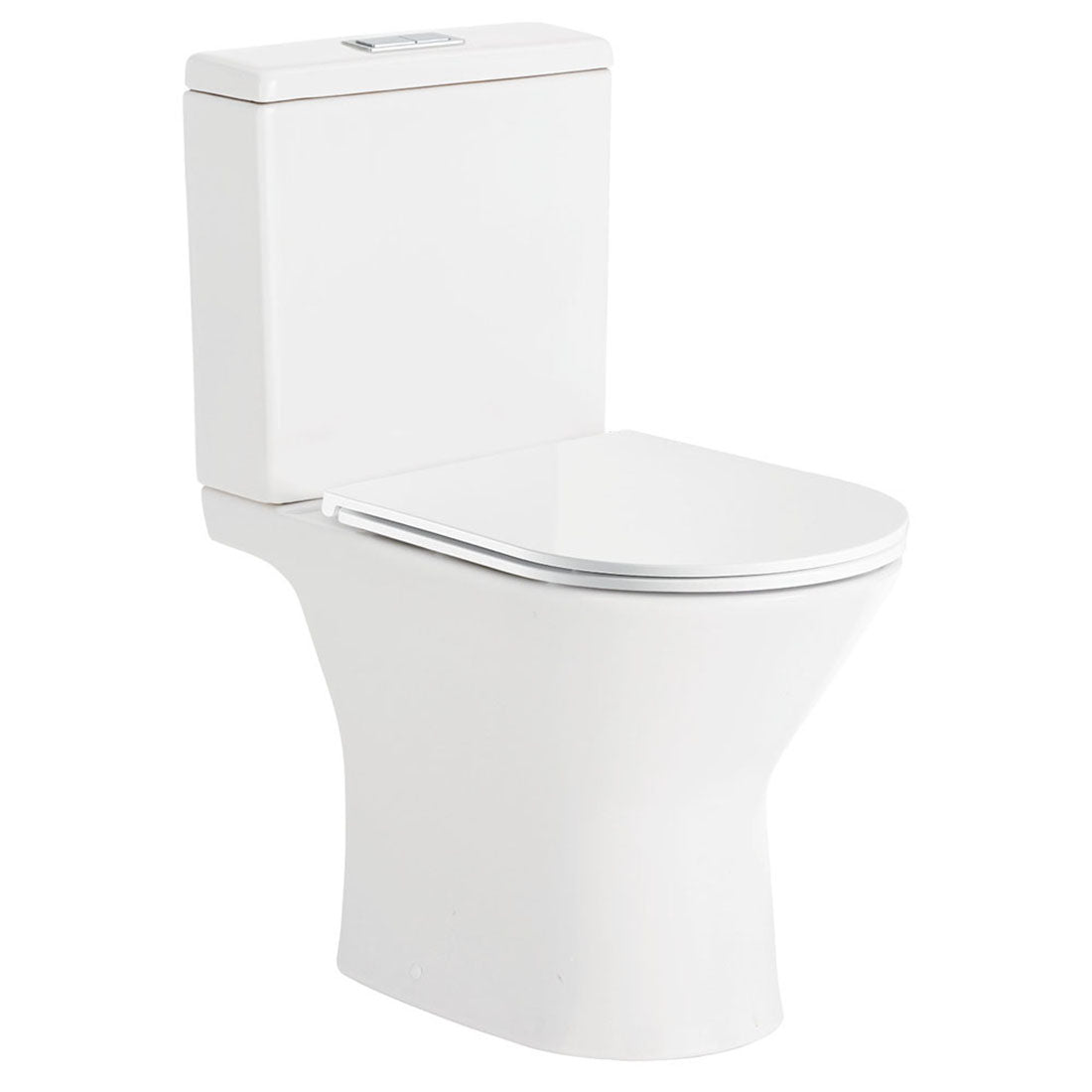 Fienza Chica Close-Coupled Toilet Suite, Slim Seat, P-Trap