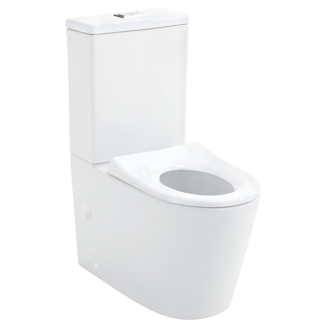 Fienza Isabella Junior Tornado Flush Back-to-Wall Toilet Suite with Anti-Vandal Kit, S-Trap 160-230