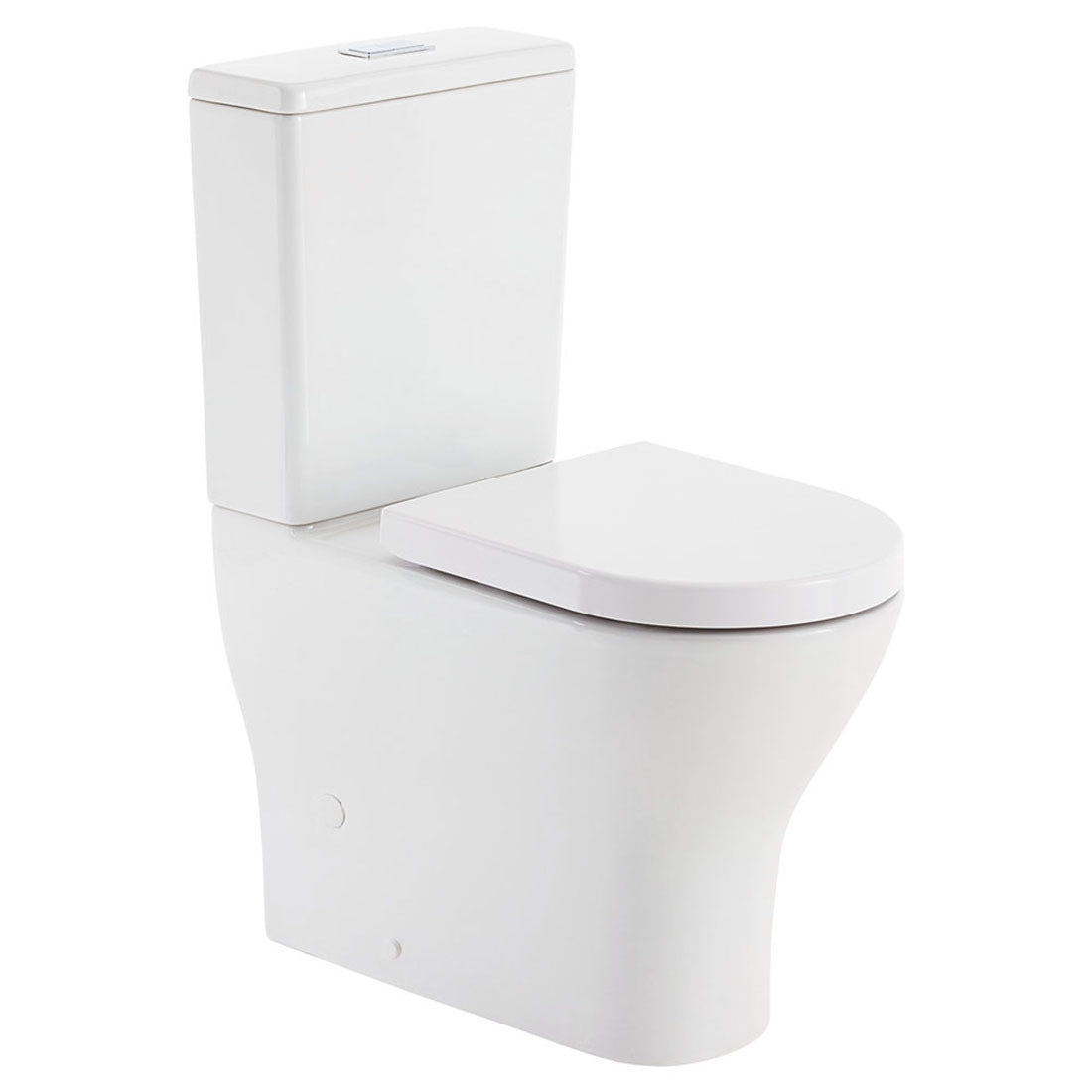 Fienza Tono Tornado Flush Back-to-Wall Toilet Suite, P-Trap