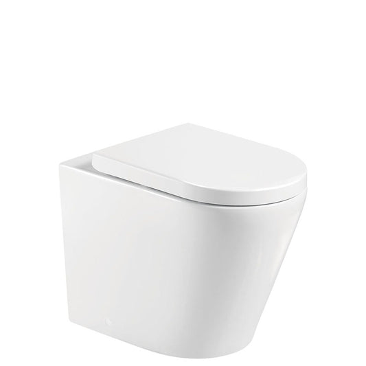 Fienza Aluca Tornado Flush Wall-Faced Toilet Suite, S-Trap